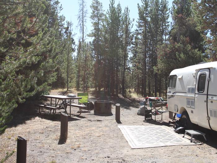 Indian Creek Campground site #54