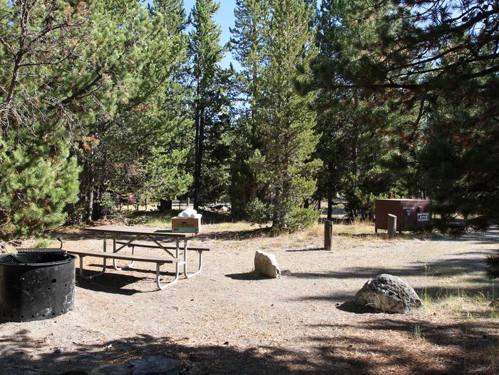 Indian Creek Campground site #55
