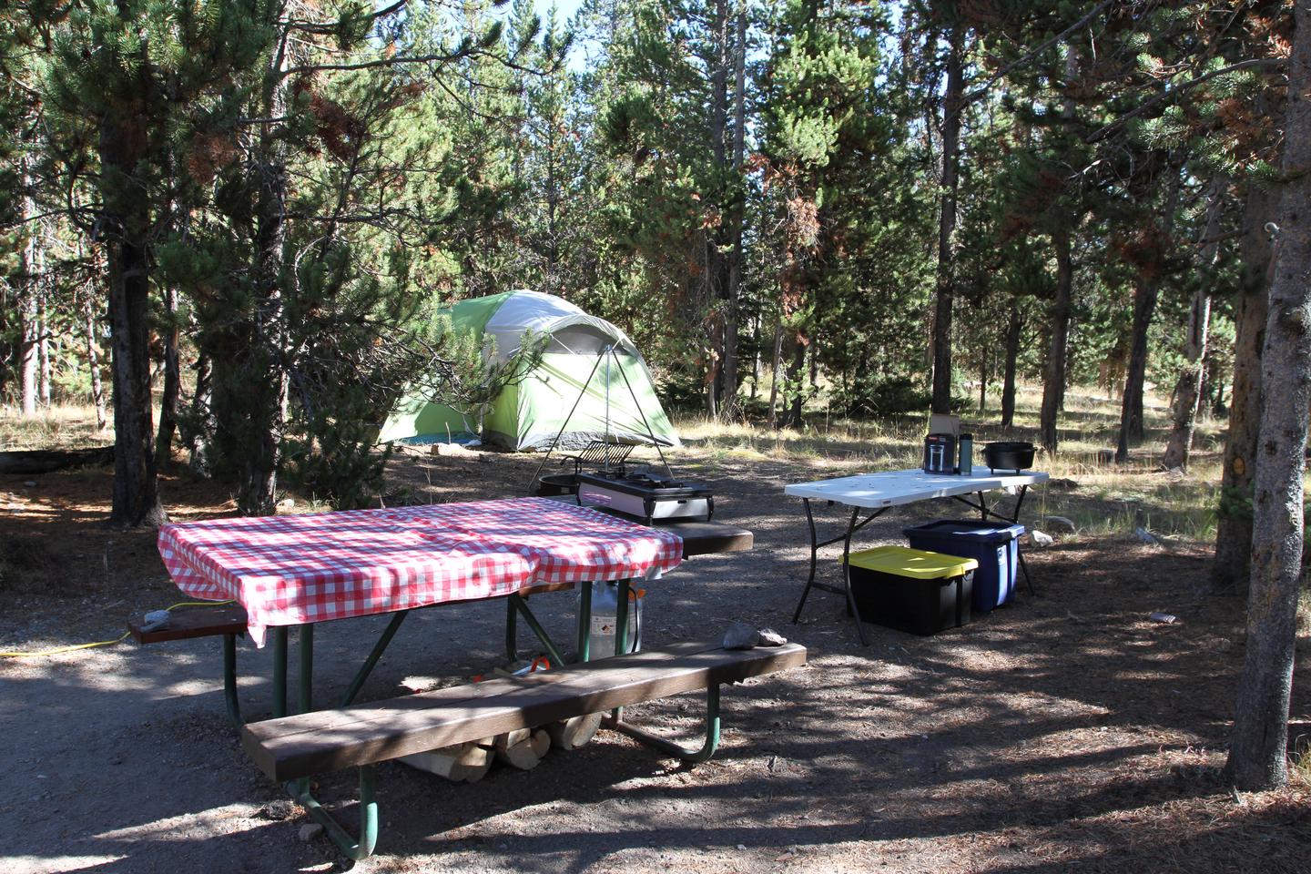 Indian Creek Campground site #57
