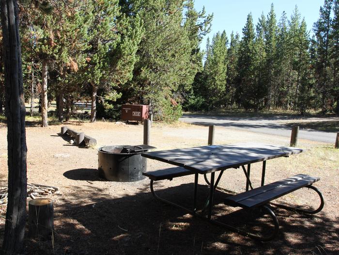 Indian Creek Campground site #58