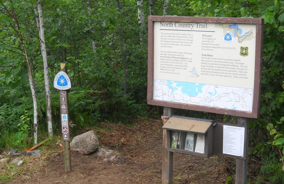 North Country National Scenic Trail Trailhead