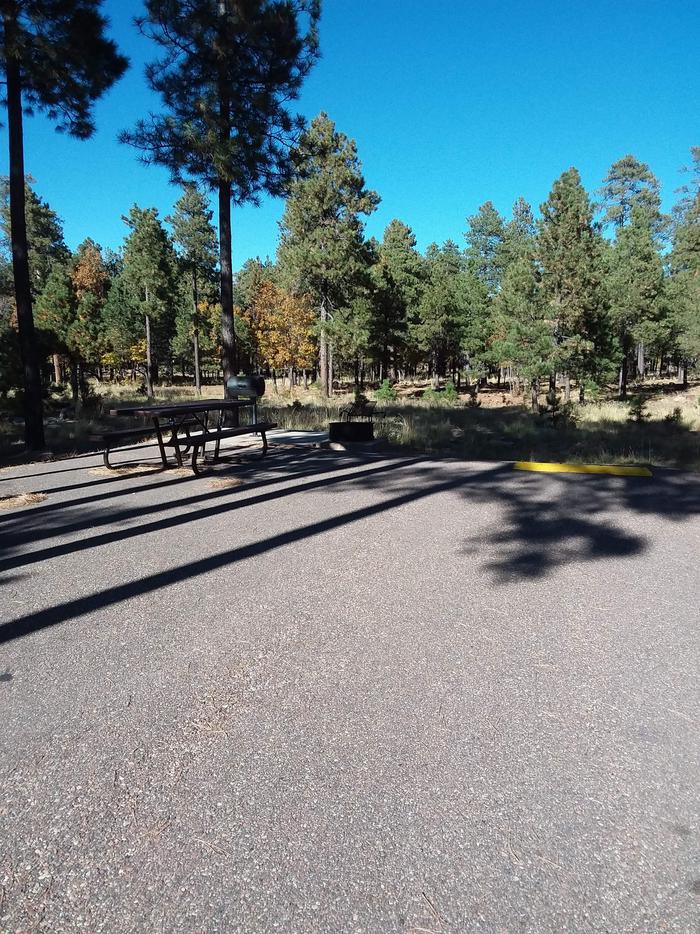 Crook Campground Site 22 Loop B: includes picnic table, standing grill, and fire pitCrook Campground Site 22 Loop B