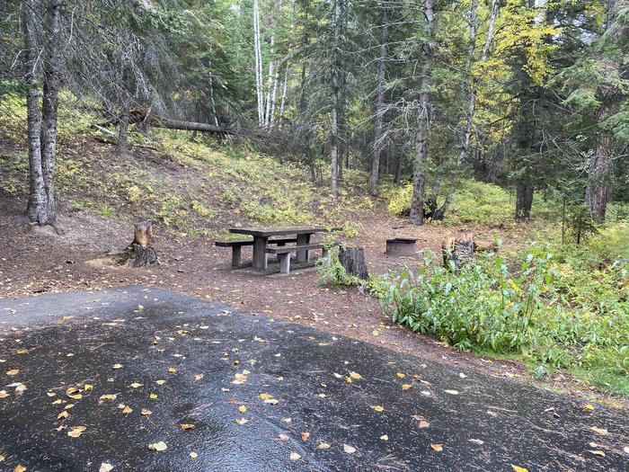 A photo of Site 006 of Loop BIRC at SWAN LAKE CAMPGROUND with Picnic Table, Fire Pit, Water Hookup