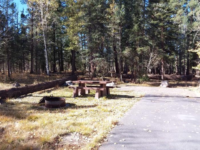 Rainbow Campground Campsite 084 Loop C: picnic table, fire pitRainbow Campground Campsite 084 Loop C