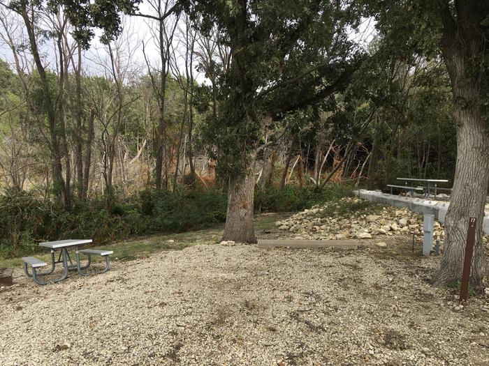 A photo of Site A017 of Loop A Loop at FARNUM CREEK with Picnic Table, Electricity Hookup, Fire Pit, Shade, Water Hookup