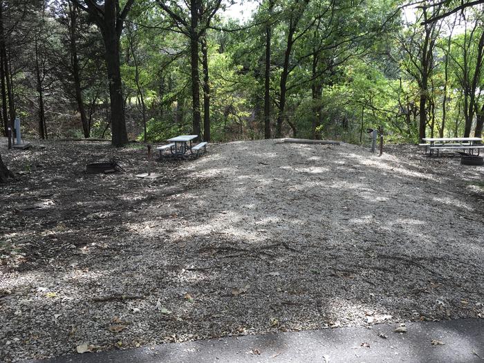 A photo of Site A033 of Loop A Loop at FARNUM CREEK with Picnic Table, Electricity Hookup, Fire Pit, Shade, Water Hookup