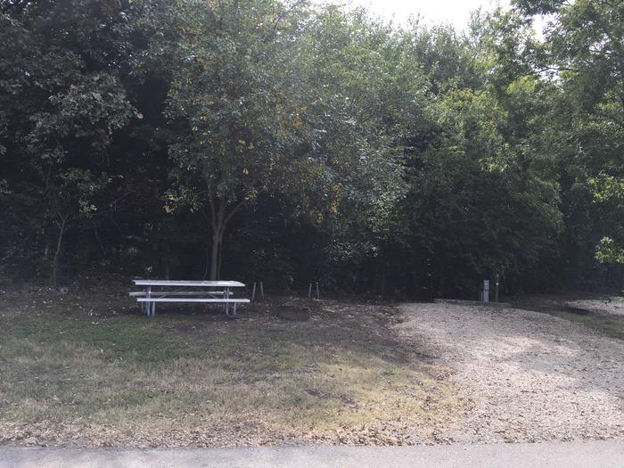 A photo of Site A038 of Loop A Loop at FARNUM CREEK with Picnic Table, Electricity Hookup, Fire Pit, Shade, Water Hookup