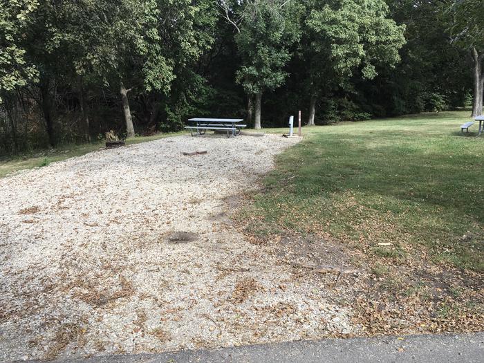A photo of Site A015 of Loop A Loop at FARNUM CREEK with Picnic Table, Electricity Hookup, Fire Pit, Shade, Water Hookup