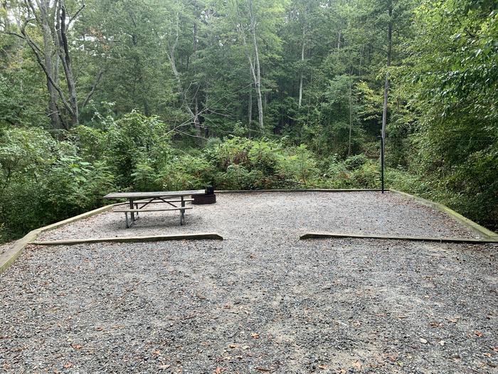A photo of Site 064 of Loop B at NORTH BEND PARK with Picnic Table, Fire Pit, Lantern Pole