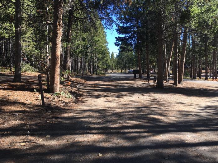 A photo of Site 405 of Loop A at Colter Bay RV Park with Full Hookup