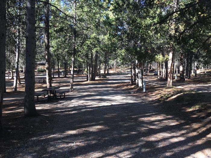 A photo of Site 403 of Loop A at Colter Bay RV Park with Full Hookup