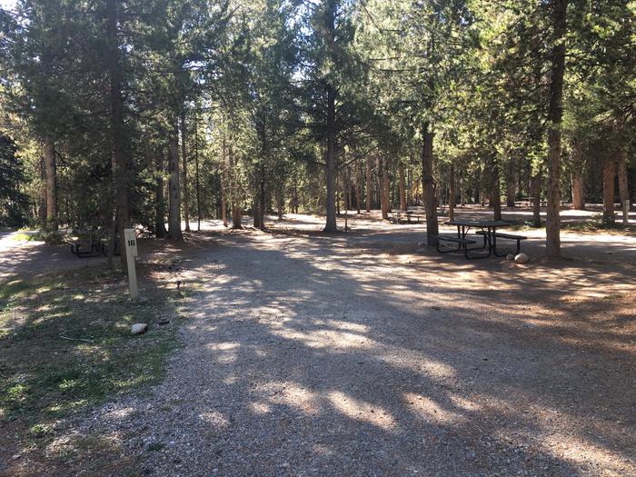 A photo of Site 418 of Loop A at Colter Bay RV Park with Full Hookup