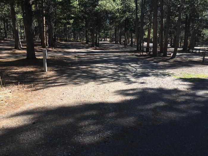 A photo of Site 407 of Loop A at Colter Bay RV Park with Full Hookup