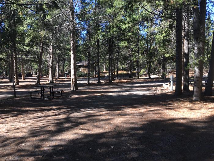 A photo of Site 408 of Loop A at Colter Bay RV Park with Full Hookup