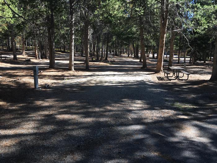 A photo of Site 412 of Loop A at Colter Bay RV Park with Full Hookup
