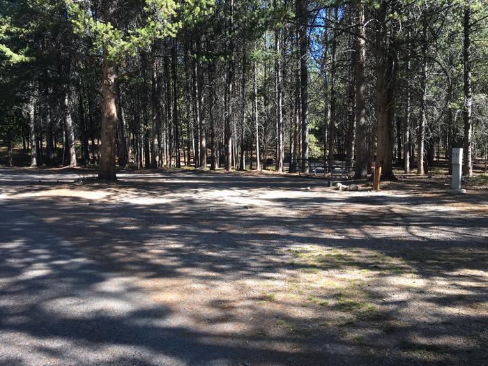 A photo of Site 26 of Loop B at Colter Bay RV Park with Full Hookup