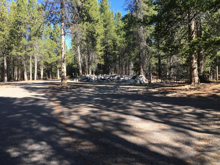 A photo of Site 427 of Loop B at Colter Bay RV Park with Full Hookup