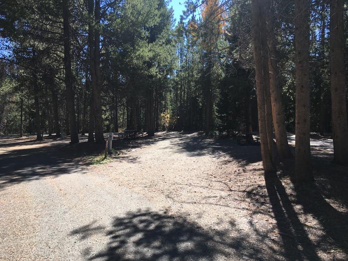 A photo of Site 23 of Loop A at Colter Bay RV Park with Full Hookup