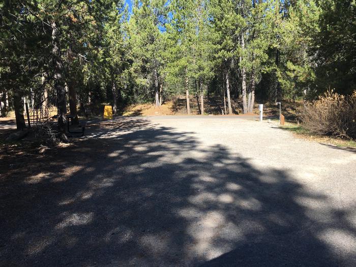 A photo of Site 425 of Loop B at Colter Bay RV Park with Full Hookup