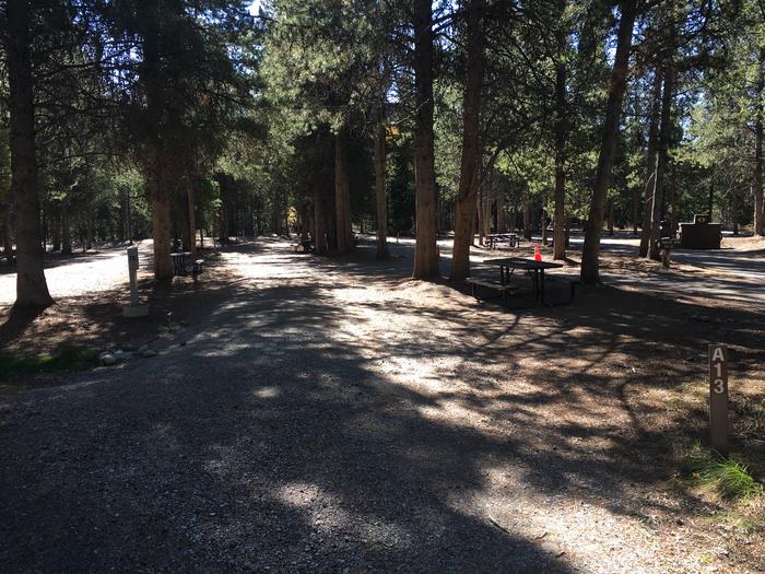 A photo of Site 416 of Loop A at Colter Bay RV Park with Full Hookup