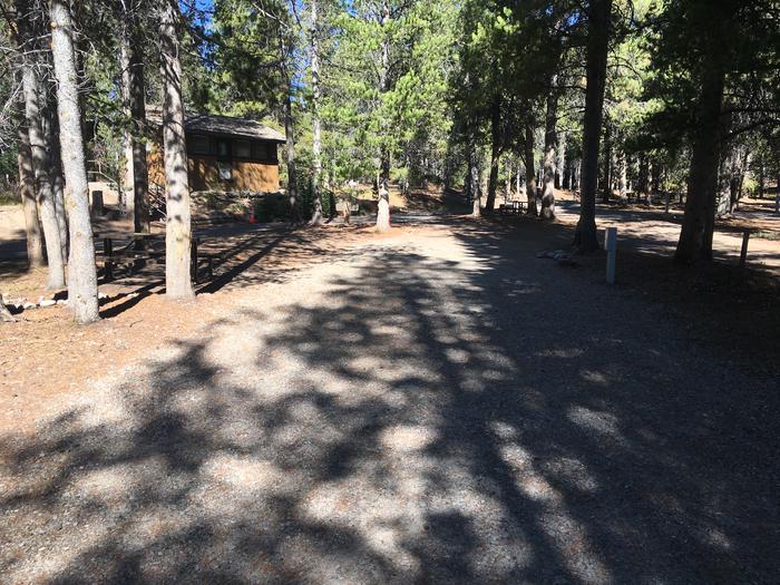 A photo of Site 420 of Loop A at Colter Bay RV Park with Full Hookup