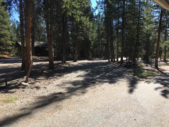 A photo of Site 37 of Loop C at Colter Bay RV Park with Full Hookup