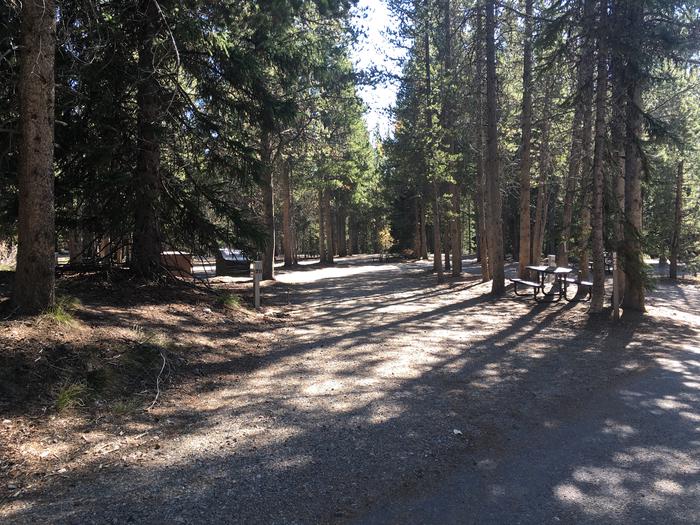 A photo of Site 428 of Loop B at Colter Bay RV Park with Full Hookup