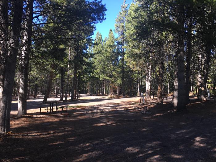 A photo of Site 470 of Loop I at Colter Bay RV Park with Full Hookup