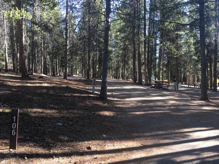 A photo of Site 506 of Loop O at Colter Bay RV Park with Full Hookup