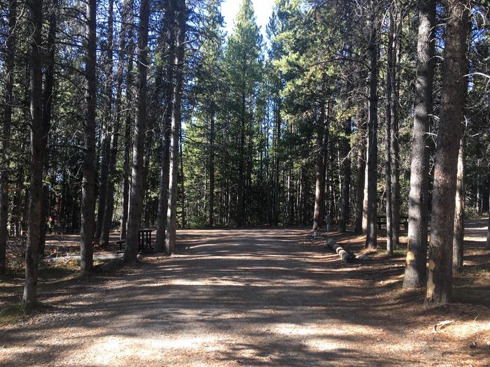 A photo of Site 512 of Loop P at Colter Bay RV Park with Full Hookup