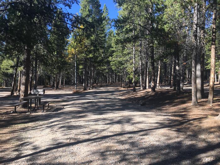 A photo of Site 487 of Loop K at Colter Bay RV Park with Full Hookup