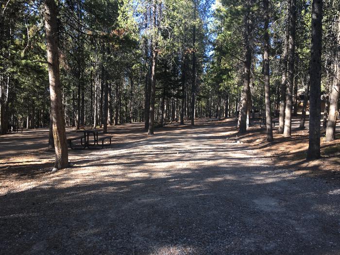 A photo of Site 493 of Loop L at Colter Bay RV Park with Full Hookup