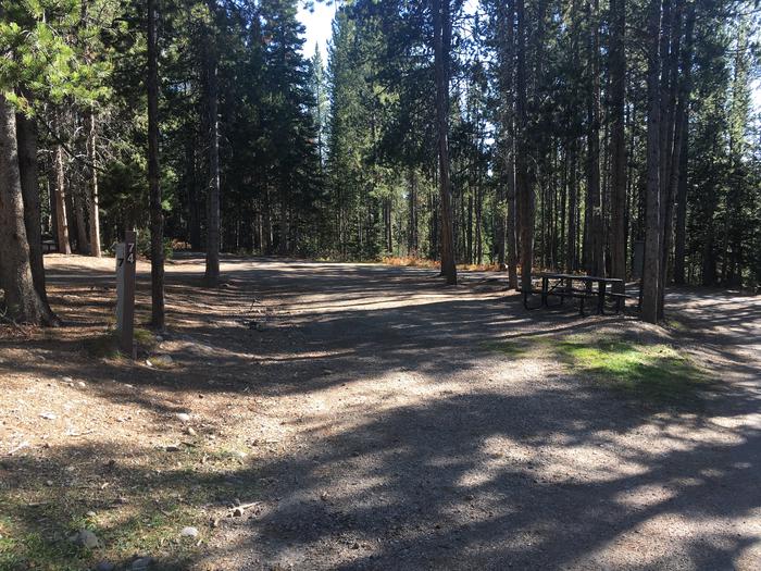 A photo of Site 474 of Loop I at Colter Bay RV Park with Full Hookup