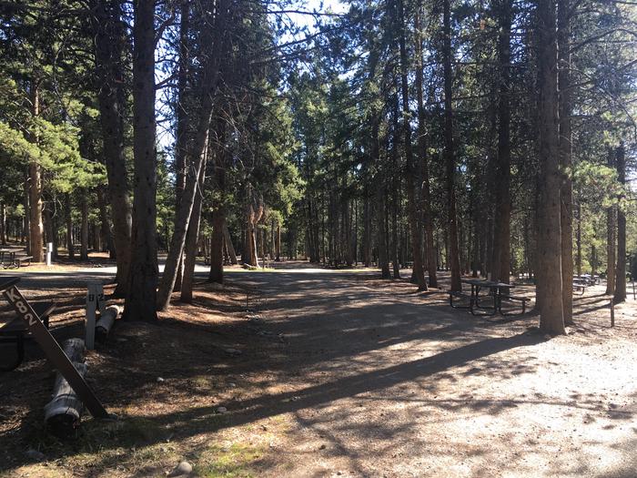 A photo of Site 482 of Loop K at Colter Bay RV Park with Full Hookup