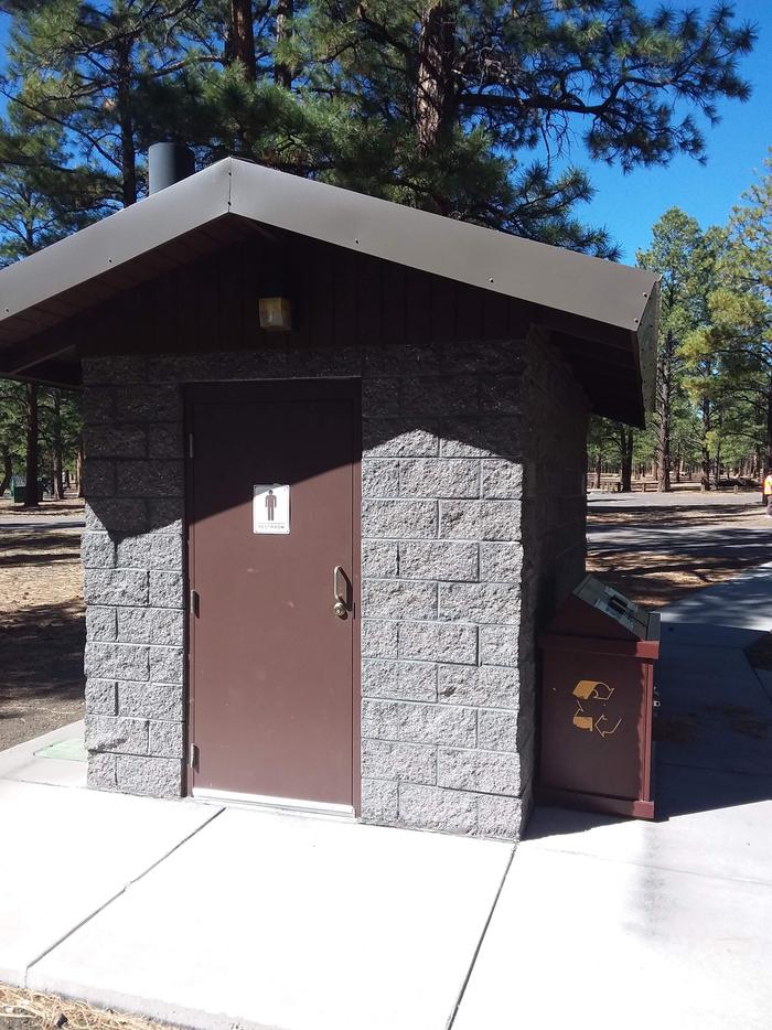 O'Leary Group Campground Site 1 Restroom and Recycling