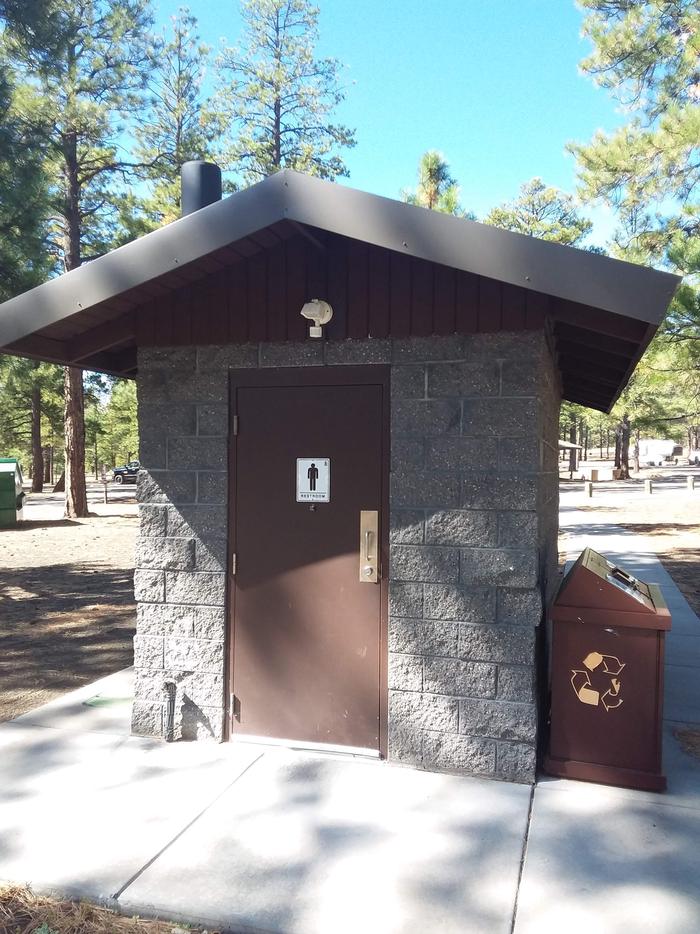 O'Leary Group Campground Site 2 Restroom and Recycling