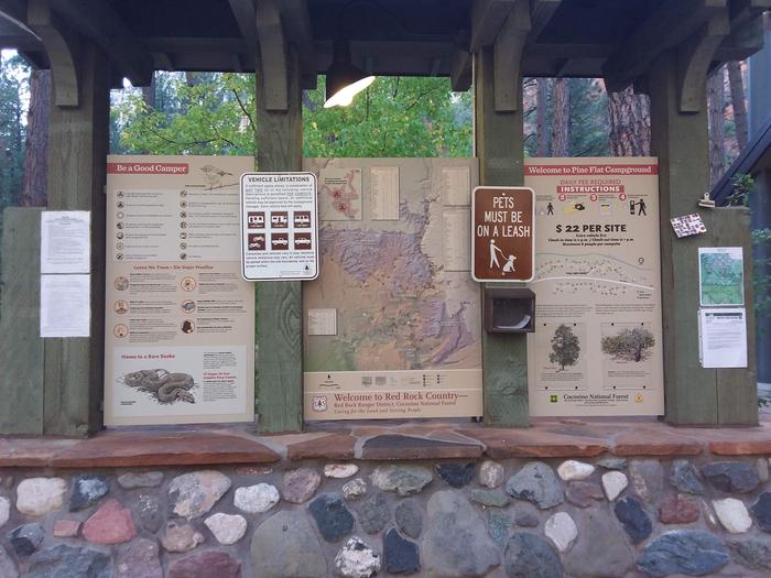 Pine Flat Campground Information Kiosk
