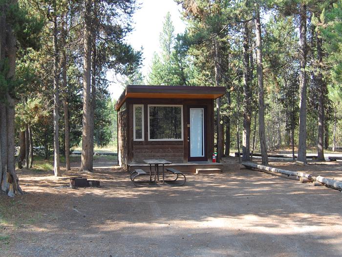 Camper Cabin Site 602 Exterior