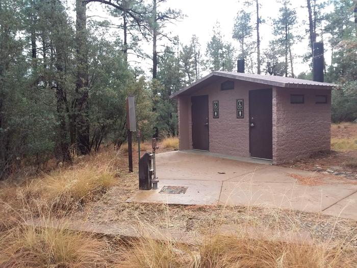 Hilltop Campground: multiple water sources and restrooms on siteHilltop Campground