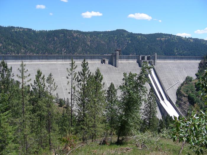 Dworshak DamThird tallest dam in the USA