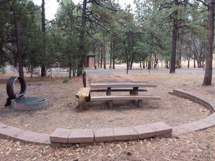 Potato Patch Campground Loop A Site 005: table, fire pitPotato Patch Campground Loop A Site 005