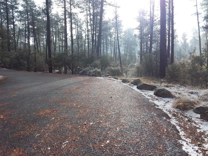 White Spar Campground Paved Road