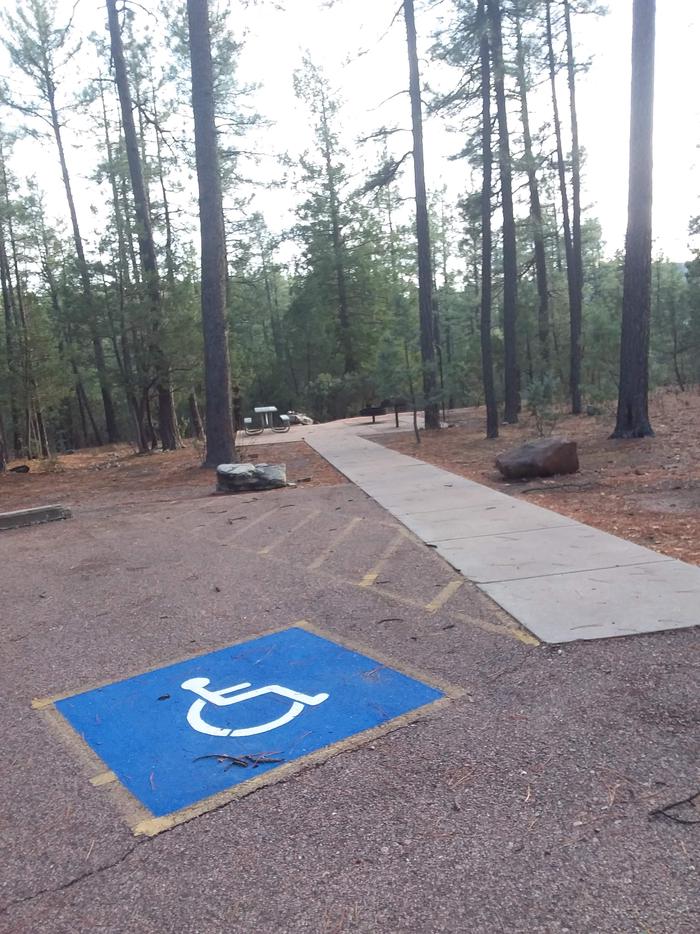 Sharp Creek Handicap-accessible Campsites