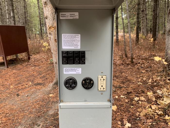 A photo of Site 20 of Loop 1 at Signal Mountain Lodge Campground with Electricity Hookup