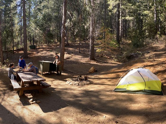 Giant Gap Campground Campsite 4