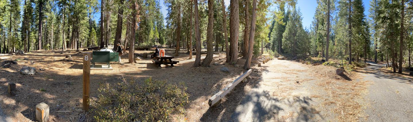 French Meadows Campsite 8