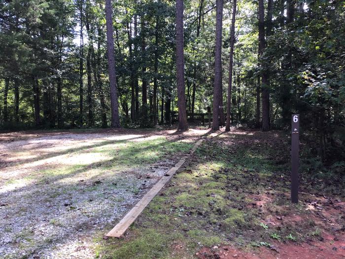 A photo of Site 06 of Loop Woods Ferry at Woods Ferry Campground (SC) with No Amenities Shown