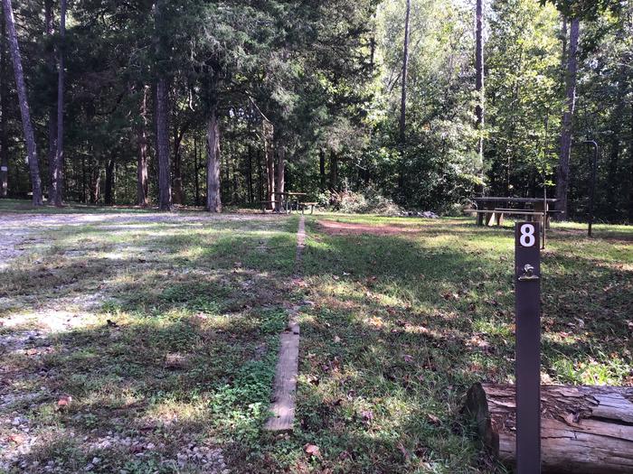 A photo of Site 08 of Loop Woods Ferry at Woods Ferry Campground (SC) with Picnic Table