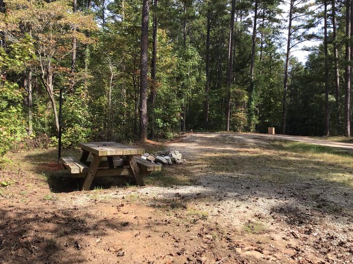 A photo of Site 09 of Loop Woods Ferry at Woods Ferry Campground (SC) with Picnic Table