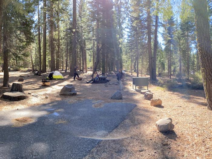 French Meadows Campground Campsite 13